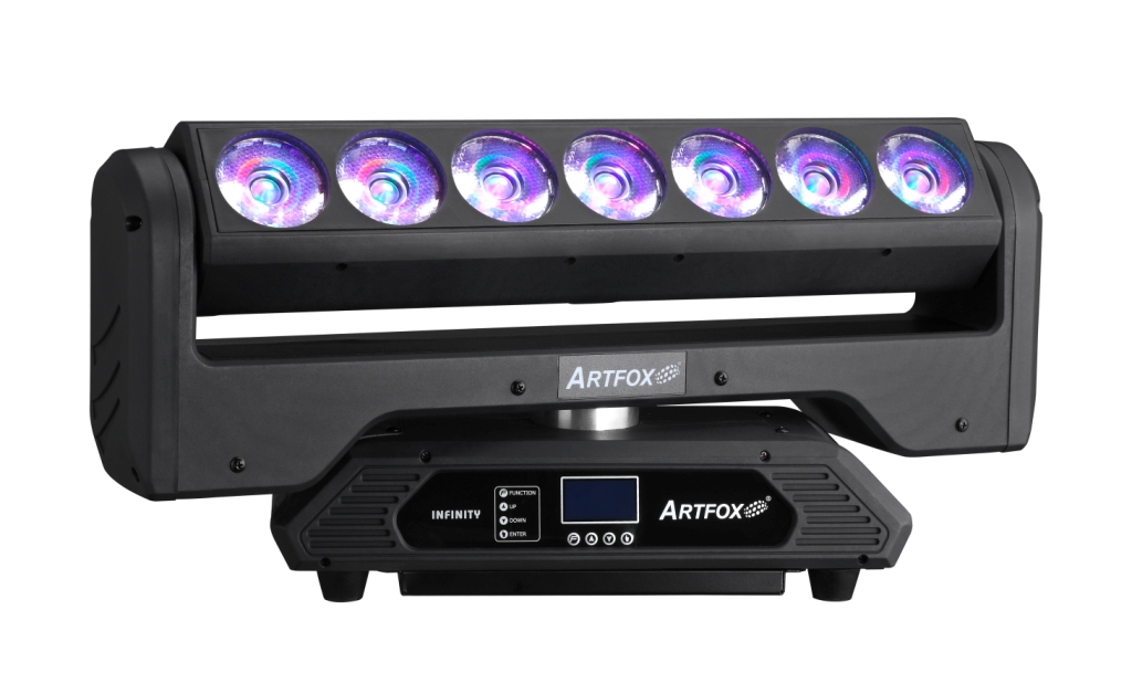 LED Moving Head:7x15W RGBW LEDs, sharp beam,special lens